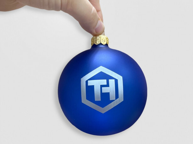 Тампопечать на стеклянном шаре