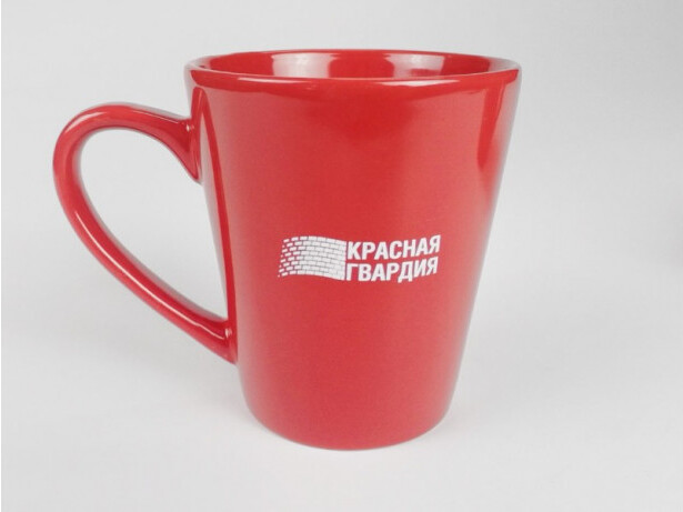 Деколь на керамике в 1 цвет