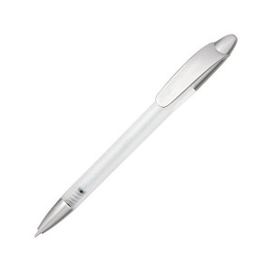 Ручка шариковая Celebrity "Кейдж", белый/серебристый