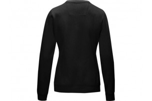 Женский свитер с круглым вырезом Jasper, изготовленный из натуральных материалов, черный