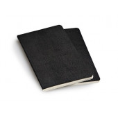 Записная книжка Moleskine Volant (нелинованная, 2 шт.), Pocket (9х14см), черный