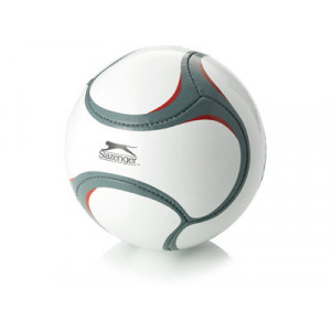 Мяч футбольный, размер 5, белый/серый