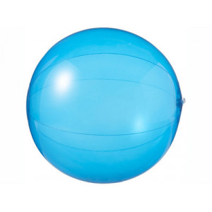 Мяч пляжный «Ibiza», синий прозрачный