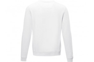 Мужской свитер с круглым вырезом Jasper, изготовленный из натуральных материалов, белый