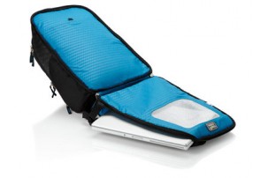 Рюкзак с отделением для ноутбука 15,4", черный/синий