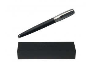 Ручка перьевая "Pure Leather Black". Hugo Boss