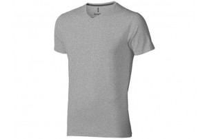 Kawartha мужская футболка из органического хлопка, серый меланж
