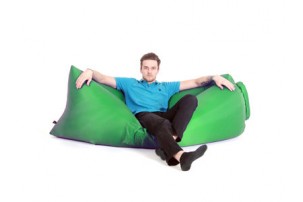 Надувной диван «Биван», зеленый