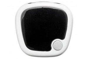 Трекинговый шагомер с экраном LCD «Trackfast», белый/черный