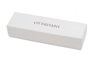 Ручка-роллер Ottaviani, черный/серебристый