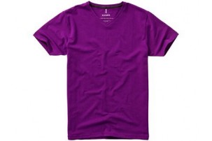 Kawartha мужская футболка из органического хлопка, темно-фиолетовый