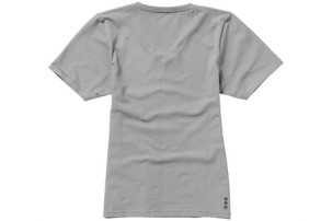 Kawartha женская футболка из органического хлопка, серый меланж
