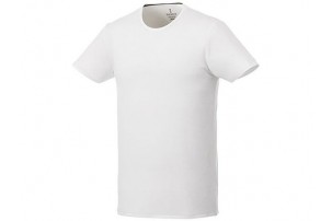 Мужская футболка Balfour с коротким рукавом из органического материала, белый