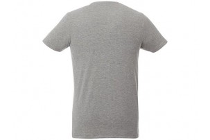 Мужская футболка Balfour с коротким рукавом из органического материала, серый меланж