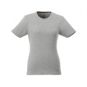 Женская футболка Balfour с коротким рукавом из органического материала, серый меланж
