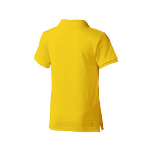 Рубашка поло "Calgary" детская, желтый