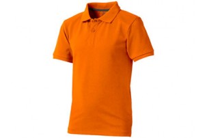 Рубашка поло "Calgary" детская, оранжевый
