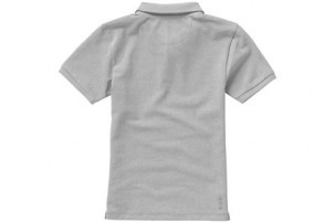 Рубашка поло "Calgary" детская, серый меланж