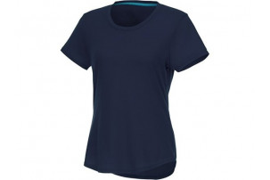 Женская футболка Jade из переработанных материалов с коротким рукавом, темно-синий