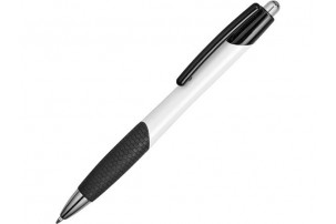 Ручка шариковая "Мак-Кинли", белый/черный