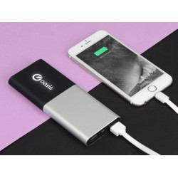 Портативное зарядное устройство с подсветкой логотипа «Quark», 6000 mAh Портативное зарядное устройство с подсветкой логотипа «Quark», 6000 mAh