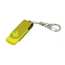USB 2.0- флешка промо на 16 Гб с поворотным механизмом и однотонным металлическим клипом USB 2.0- флешка промо на 16 Гб с поворотным механизмом и однотонным металлическим клипом