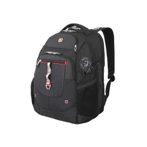 Рюкзак "ScanSmart" 34л с отделением для ноутбука 15". Wenger, черный/красный