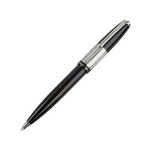 Ручка шариковая Cerruti 1881 «Mercury», черный/серебристый