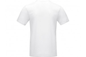 Мужская футболка Azurite с коротким рукавом, изготовленная из натуральных материалов, белый