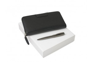 Подарочный набор Ramage: дорожный кошелек, ручка шариковая. Nina Ricci, GUN