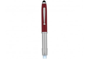 Ручка-стилус шариковая "Xenon", красный, синие чернила