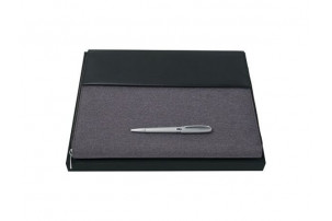 Подарочный набор: ручка шариковая, папка для конференций А4. Hugo Boss