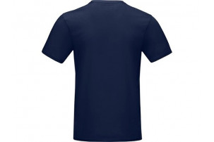 Мужская футболка Azurite с коротким рукавом, изготовленная из натуральных материалов, темно-синий