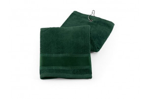 GOLFI. Полотенце для гольфа из хлопка, Темно-зеленый