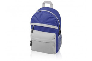 Рюкзак "Универсальный" (синяя спинка, серые лямки), синий/серый