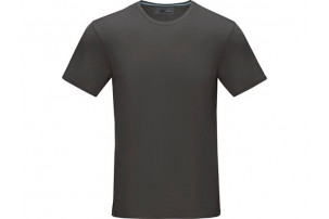 Мужская футболка Azurite с коротким рукавом, изготовленная из натуральных материалов, storm grey