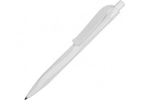 Ручка шариковая QS 20 PRP "софт-тач", белый