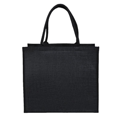 Сумка из джута Caravan Jute, чёрная