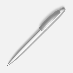Ручка шариковая Moor Silver, серебристый металлик