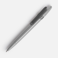 Ручка шариковая Prodir DS5 TSM Metal Clip, серая