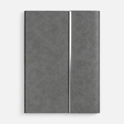 Ежедневник Petrus Flap, недатированный, серый