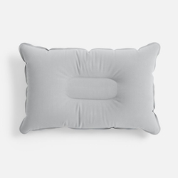 Надувная подушка Pillowish, серая