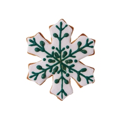 Пряник имбирный "Снежинка"