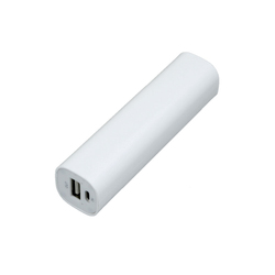 PB030 Универсальное зарядное устройство power bank  прямоугольной формы. 2200MAH. Белый