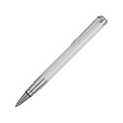 Ручка шариковая Waterman «Perspective Pure White CT M», белый/серебристый