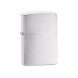 Зажигалка ZIPPO Classic с покрытием Brushed Chrome, латунь/сталь, серебристая, матовая, 38x13x57 мм