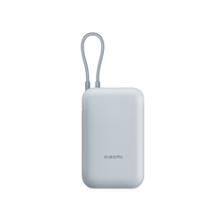 Внешний аккумулятор со встроенным кабелем Mi Power Bank 10000mAh (Integrated Cable) Ice Blue GL