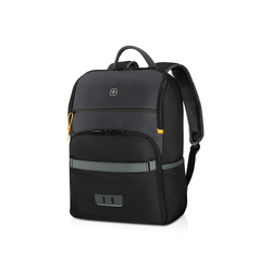 Рюкзак WENGER Move 16", чёрный, переработанный ПЭТ, 33 x 19 x 44 см, 22 л
