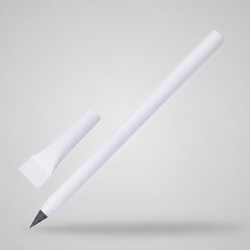 Вечный карандаш из переработанной бумаги "Recycled pencil", белый (Р)