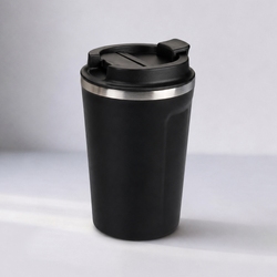 Термокружка CAFe COMPACT, 380 мл, черный